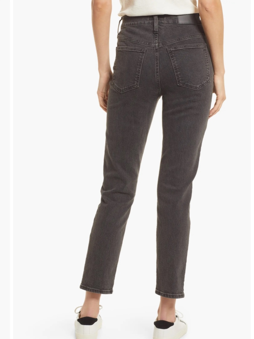 Madewell perfect vintage Jean in Charcoal